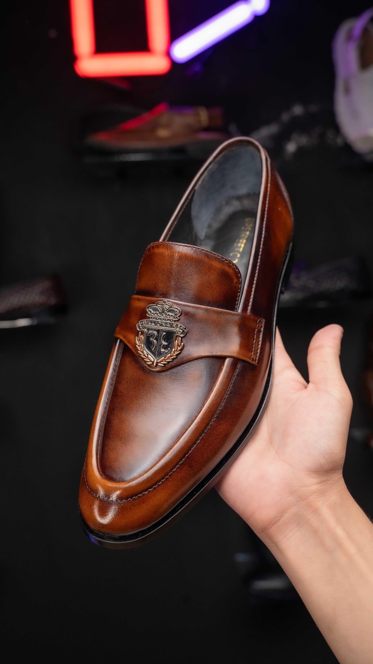 Premium Billionairo Loafer Brown - Upstreet Co