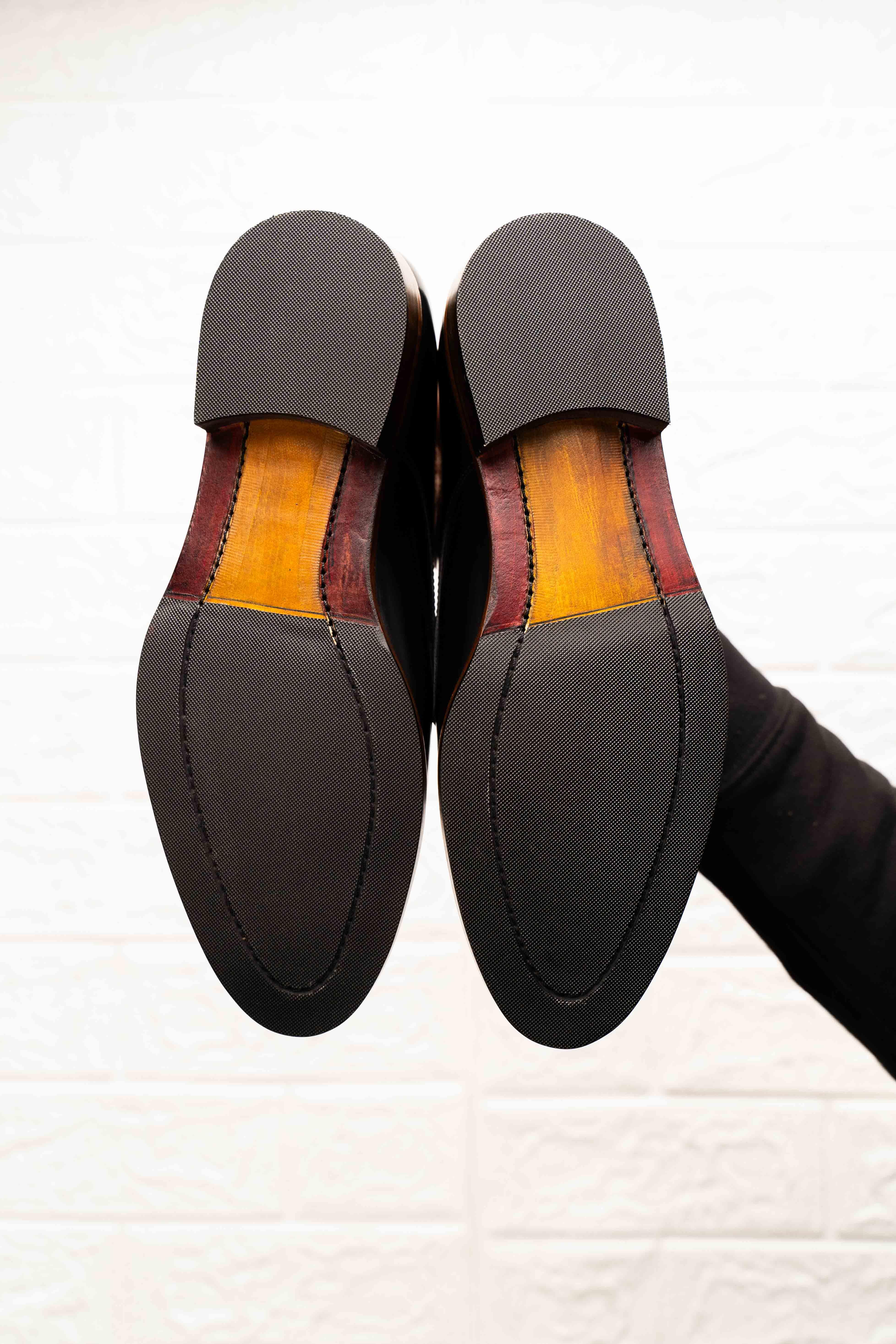 Premium Black Derby Shoes - Upstreet Co