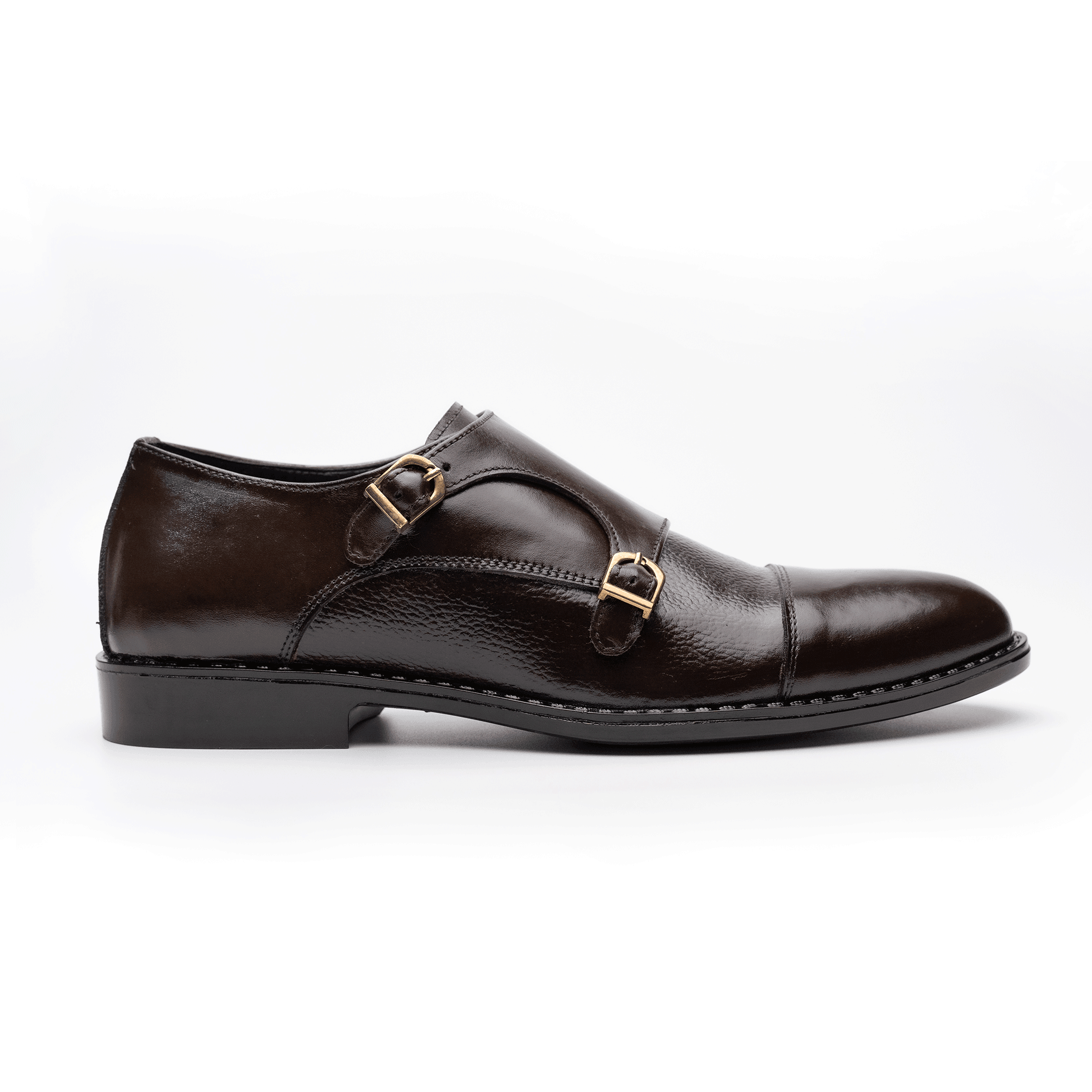 Premiuim Brown Double strap Monk Oxfords – Upstreet Co