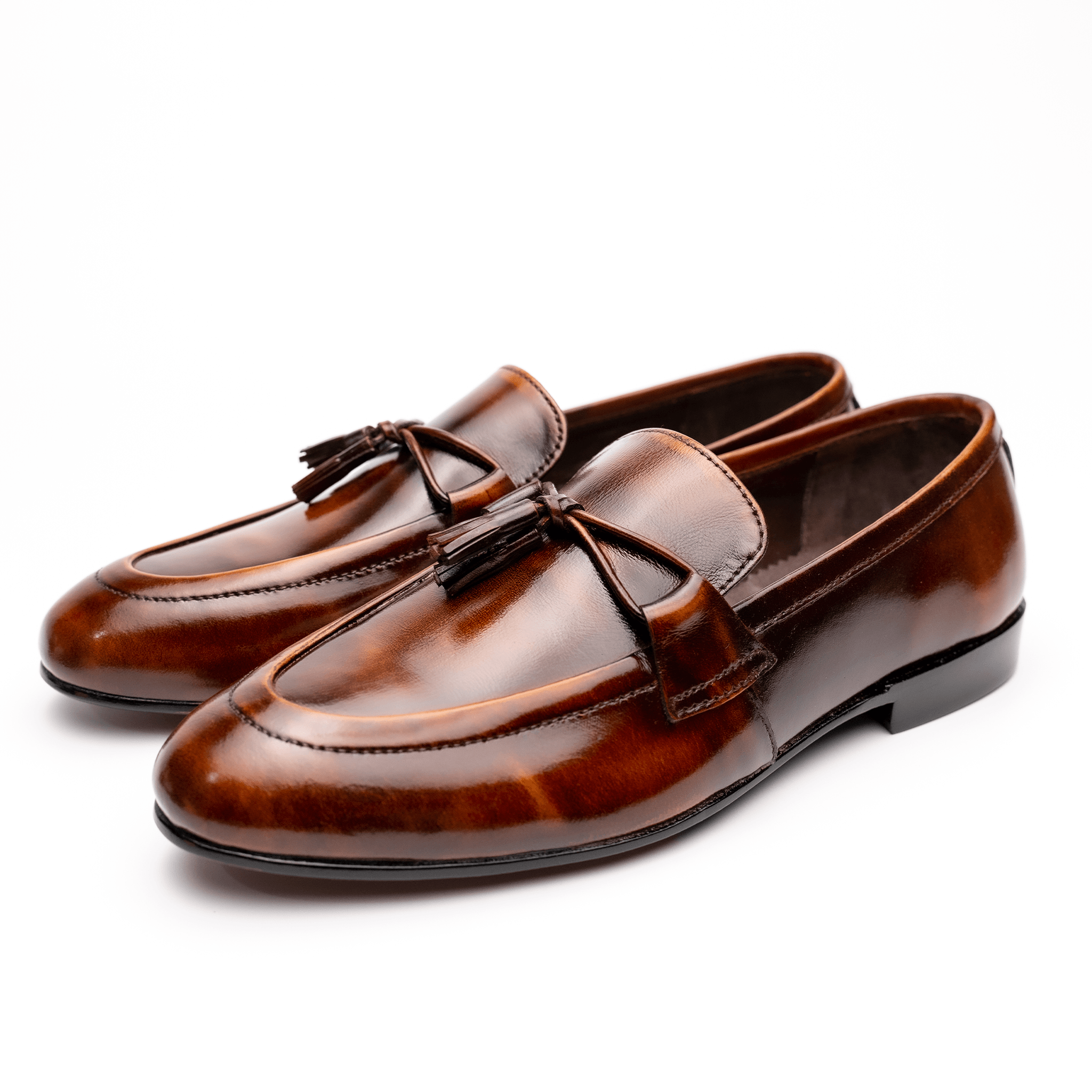 Royal Patina Premium Tie-T Tassel Loafer - Upstreet Co