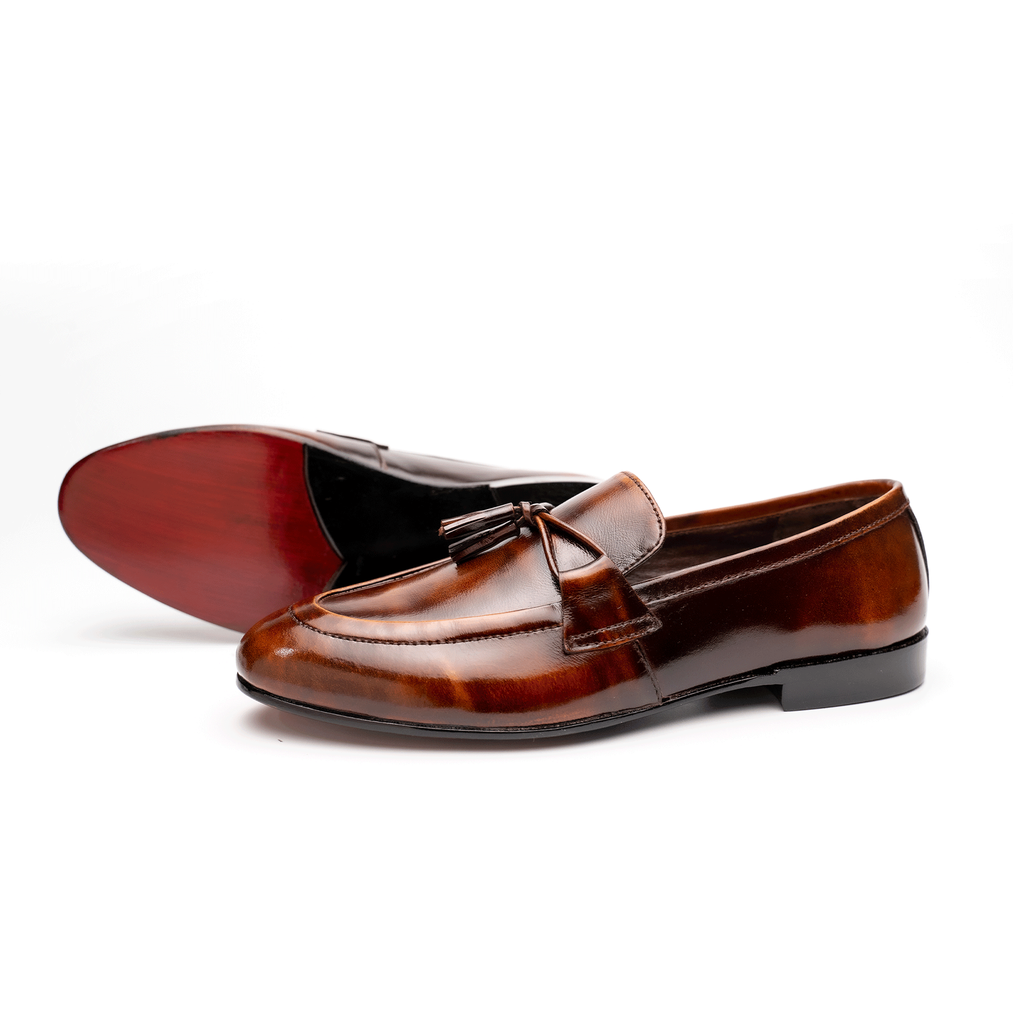 Royal Patina Premium Tie-T Tassel Loafer - Upstreet Co