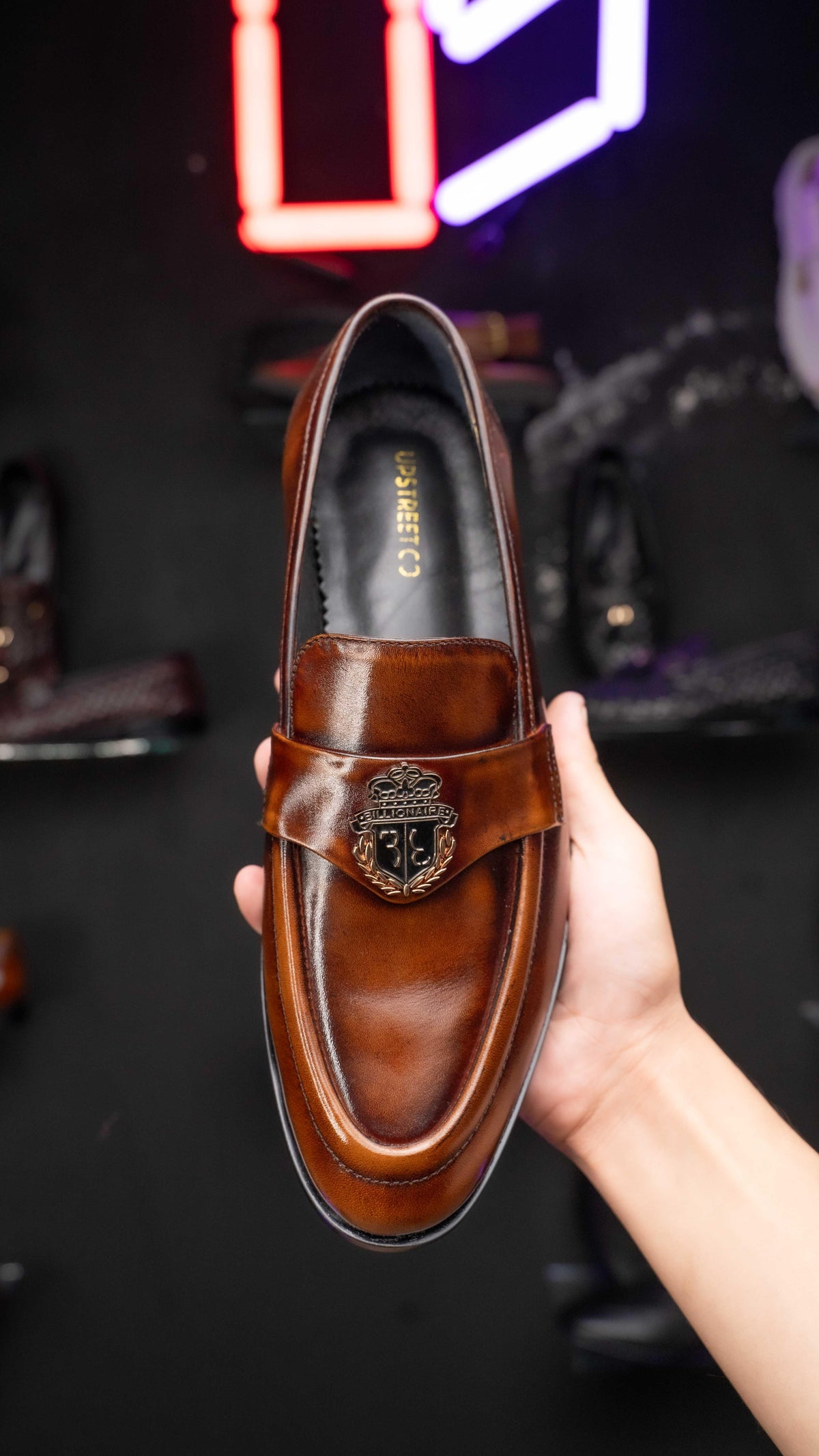 Premium Billionairo Loafer Brown - Upstreet Co