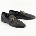 Breathe-Easy Leather Loafers Black - US0075
