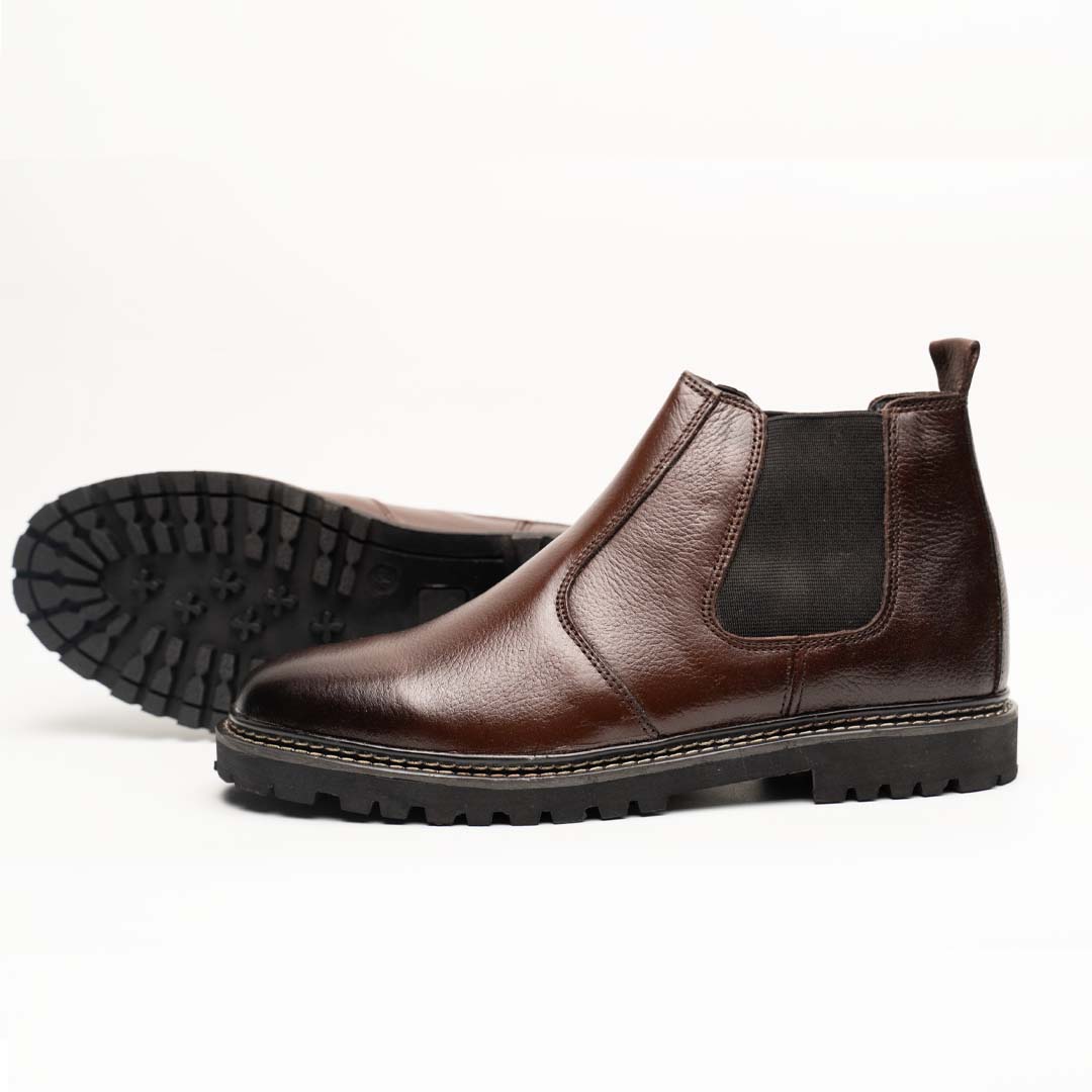 Brut Chelsea boots — handmade premium leather, Upstreet Co