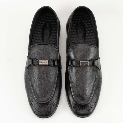 Feroggio black limited edition leather loafers — handmade, Upstreet Co