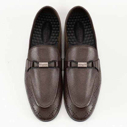 Feroggio brown limited edition leather loafers — handmade, Upstreet Co