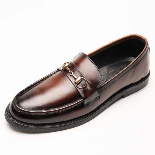 Crown premium soft leather loafers — handmade, Upstreet Co