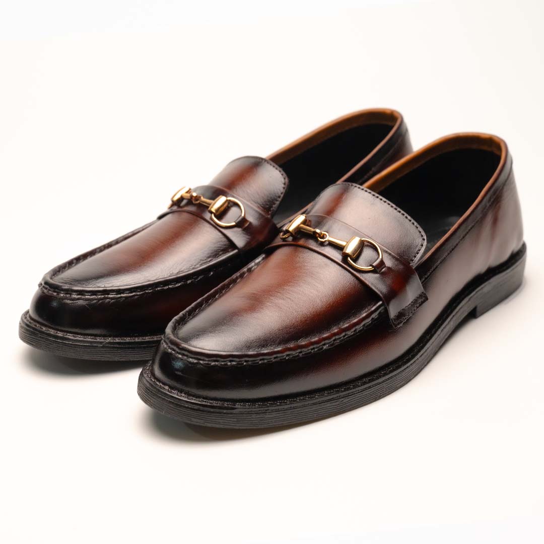 Crown premium soft leather loafers — handmade, Upstreet Co