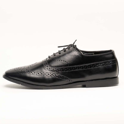 Colt oxford shoes in black — handmade leather formal shoes, Upstreet Co