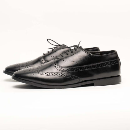 Colt oxford shoes in black — handmade leather formal shoes, Upstreet Co