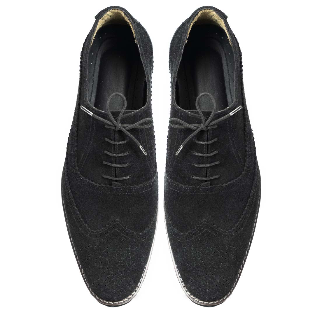 Suede Oxfords Black  - US0050