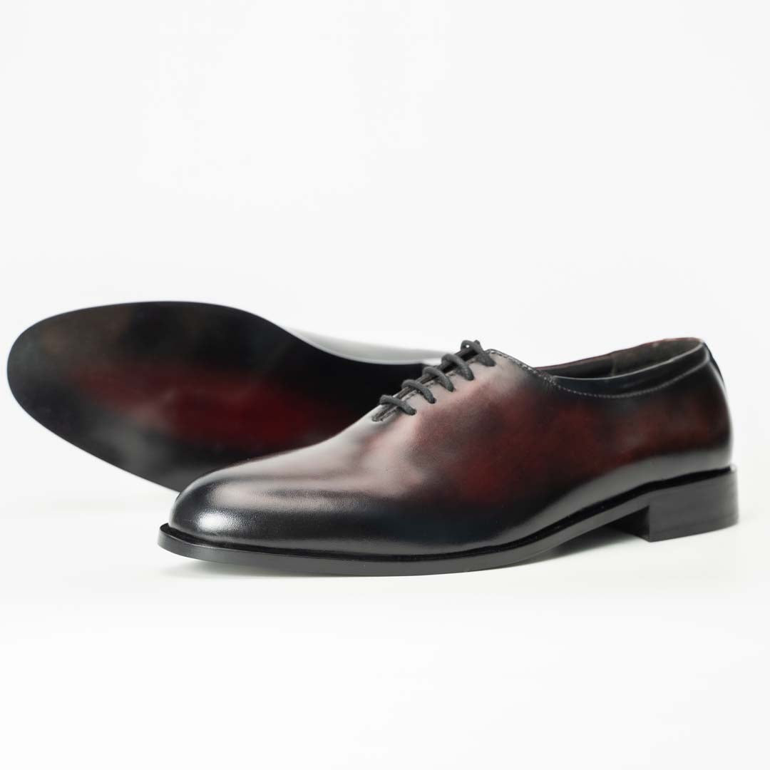 Executive Italian Wholecut Maroon -US0046