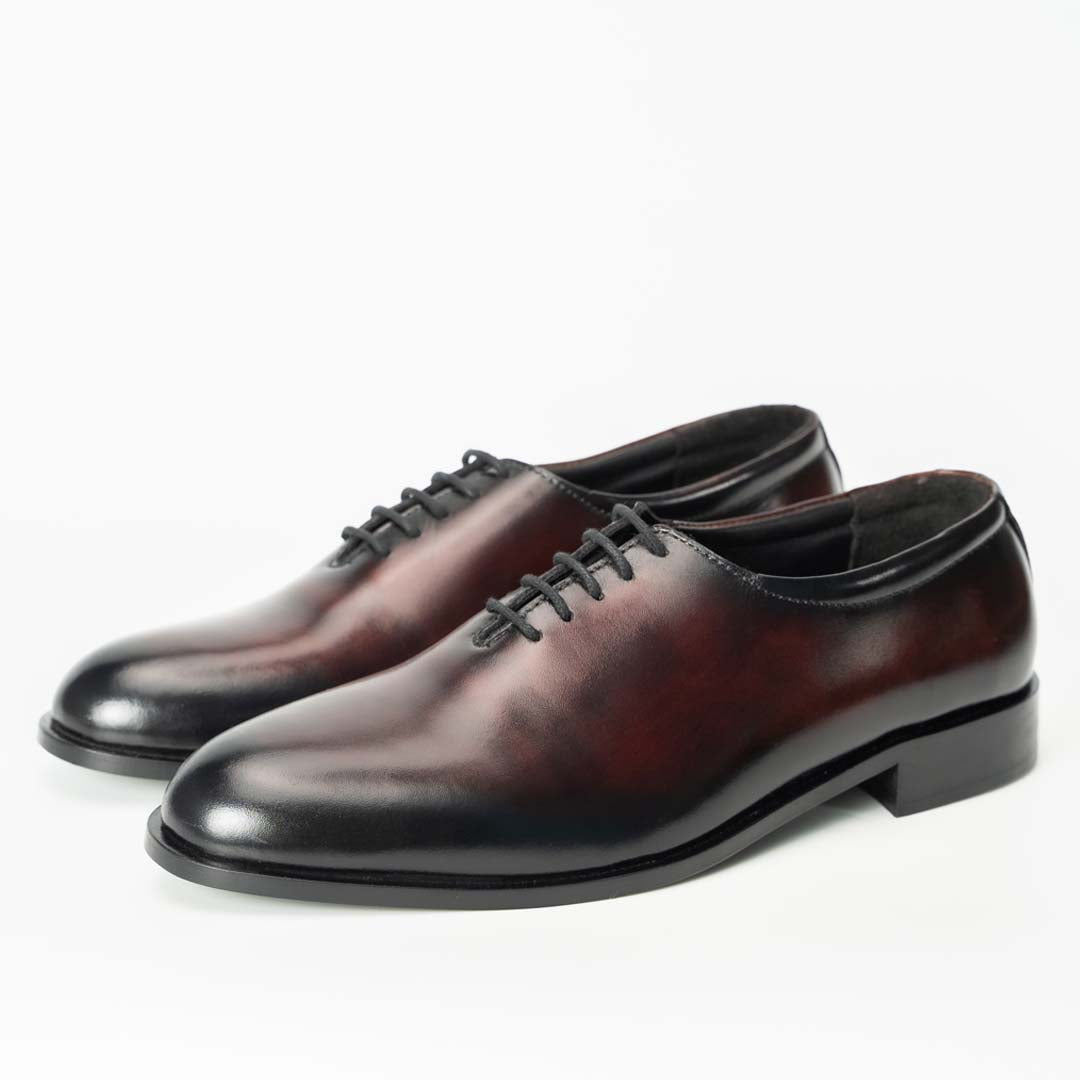 Executive Italian Wholecut Maroon -US0046